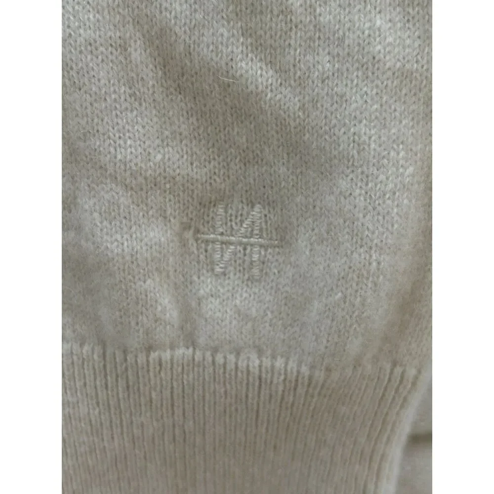 NAADAM The Original 100% Cashmere Crewneck Sweater - Off-White Ivory / Size L